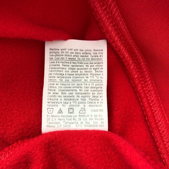 Champion Red & Purple Hooded Sweatshirt, Size L - Picture 8 of 8